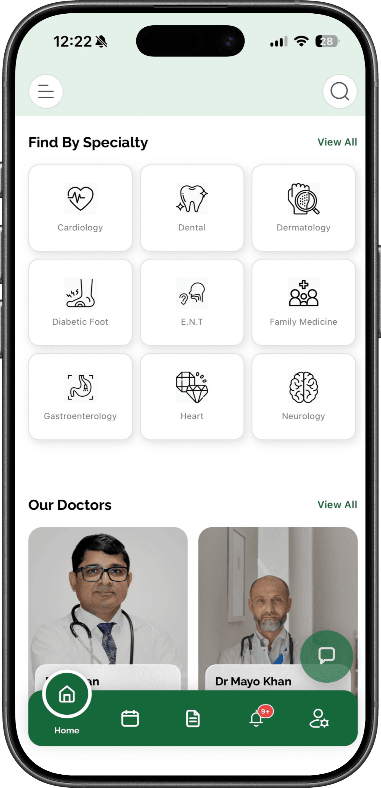 Aafia mobile app
